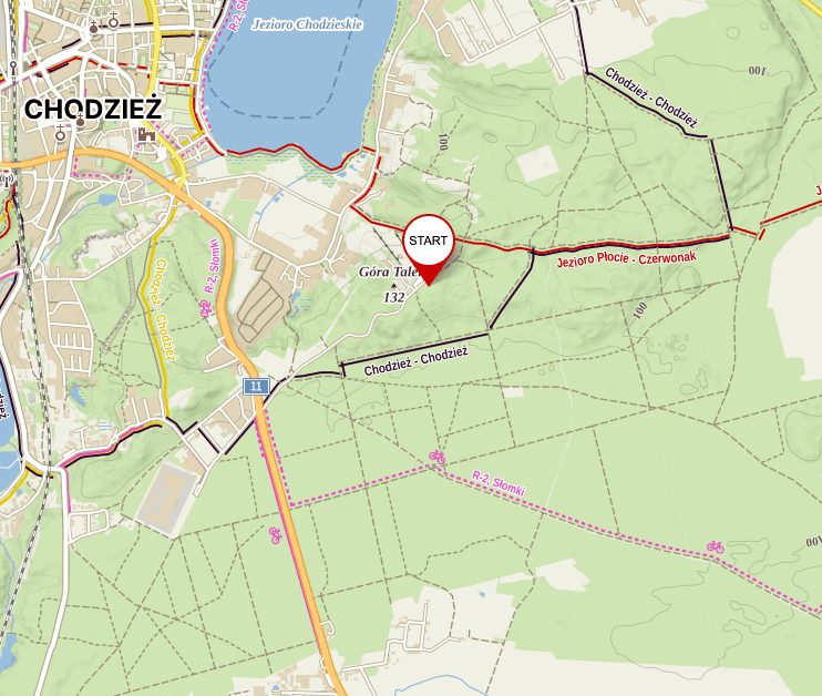 Start i dojazd — ZPK Talerz – Chodzież